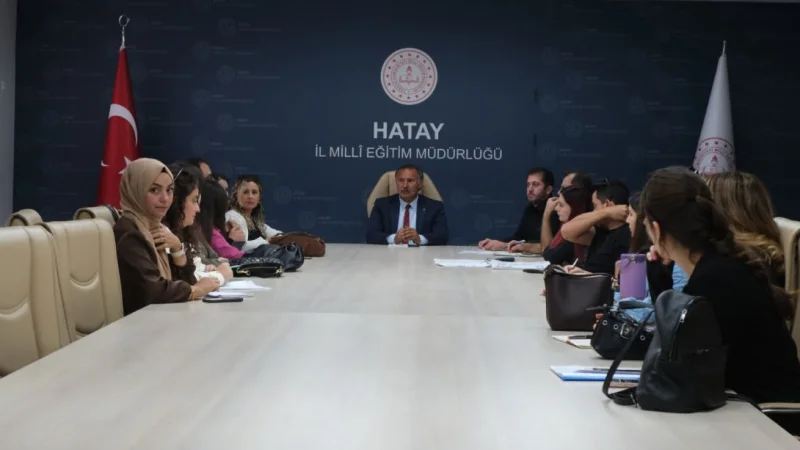 Hatay'da Okullarda Güvenli Eğitim Ortamı İçin Koordinasyon Toplantısı