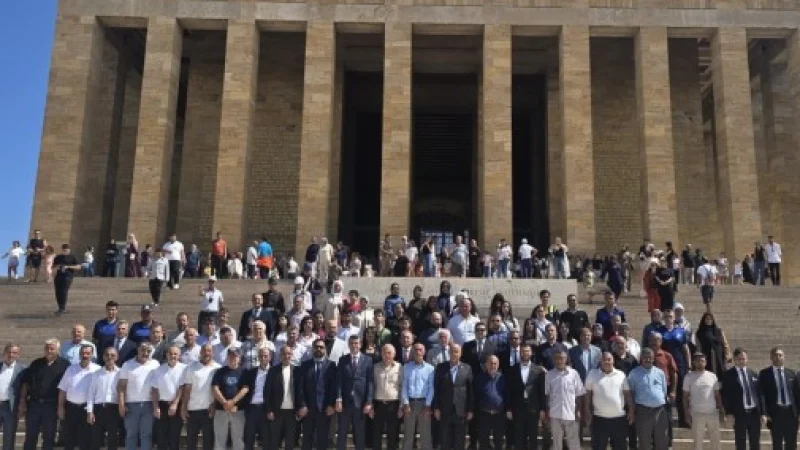 Haymana Heyetinden Anıtkabir'e Anlamlı Ziyaret