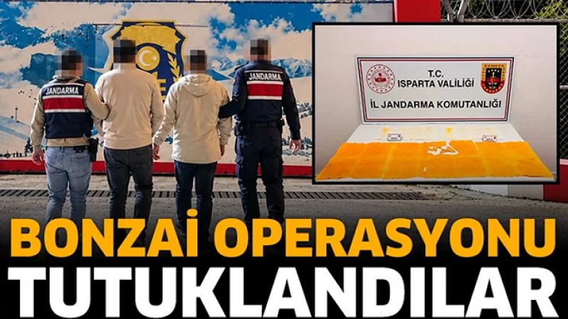 Isparta'da Büyük Uyuşturucu Operasyonu: 35 Bin Kullanımlık Bonzai Ele Geçirildi