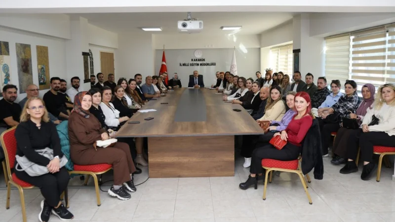 Karabük'te Maarif Orkestrası ve Korosu Projesi'nin Çalışmaları Değerlendirildi