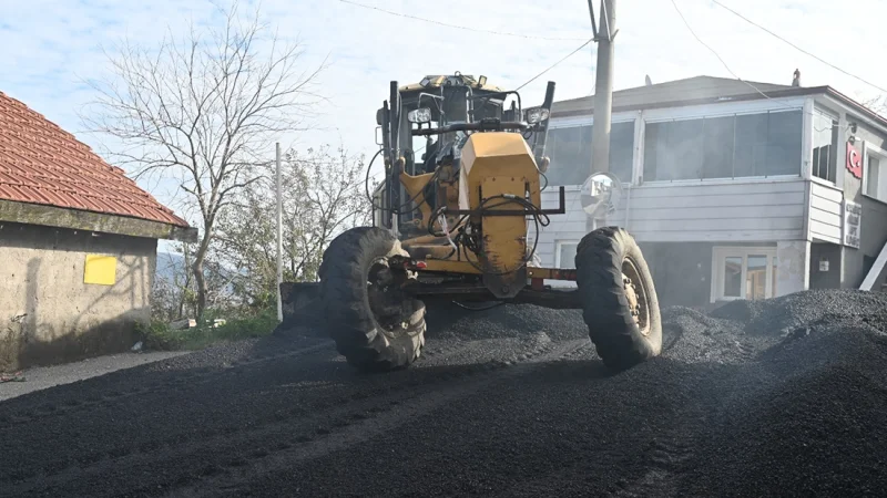 Karadeniz Ereğli'de Asfalt Çalışmaları Sürüyor