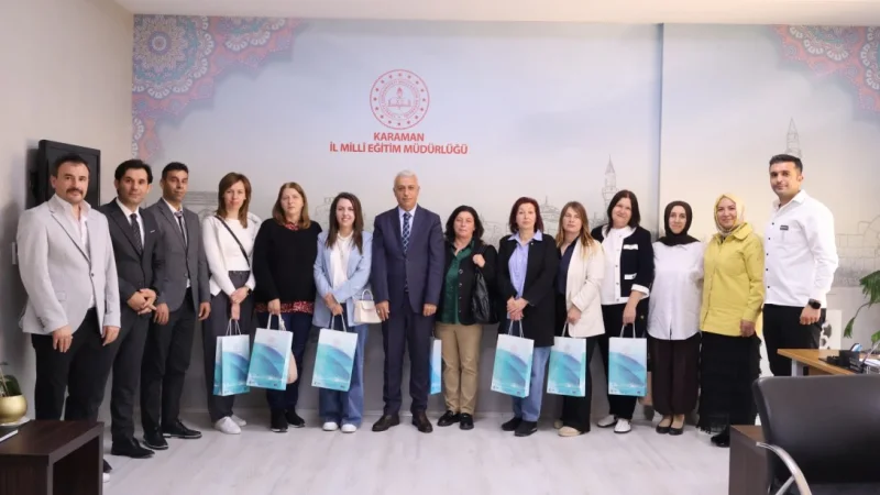 Karaman'da Uluslararası Eğitim İş Birliği: Bulgar Öğretmenler İncelemelerde Bulundu