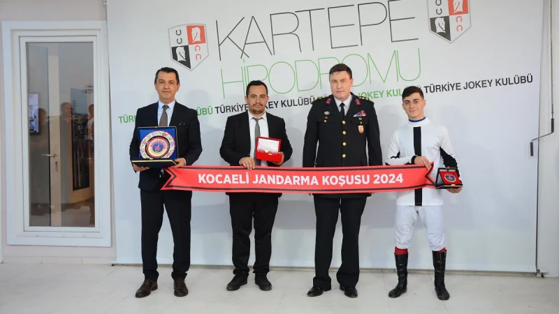 Kocaeli'de Jandarma Genel Komutanlığı'nın 185. Yıl Dönümü Dolayısıyla Koşu Düzenlendi