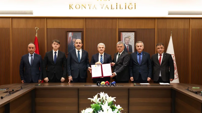 Konya'da Gençlerin Sporla Gelişimi İçin Kapsamlı İş Birliği Protokolü İmzalandı