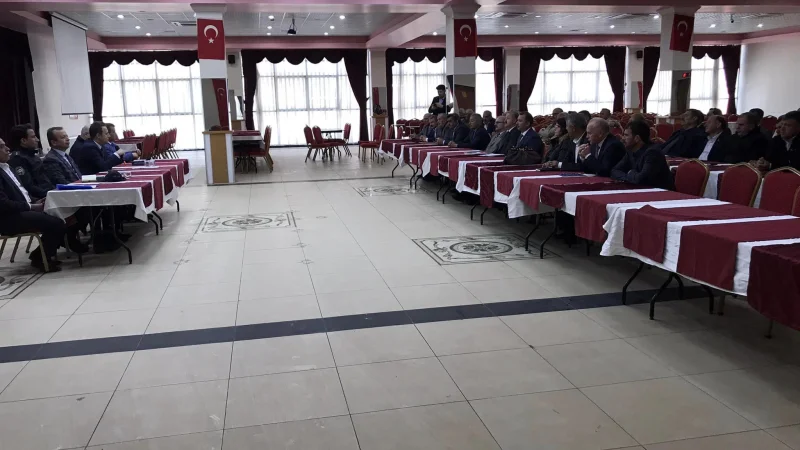 Kurşunlu'da Muhtarlar Toplantısı Düzenlendi