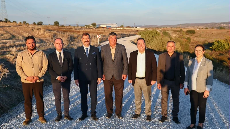 Manisa'da 30 Kilometrelik Yol Çalışması Tamamlandı