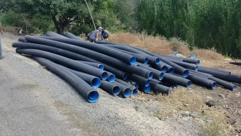 Mardin Savur'da 20 Yıllık Foseptik Çukuru Sorunu Tarihe Karışıyor