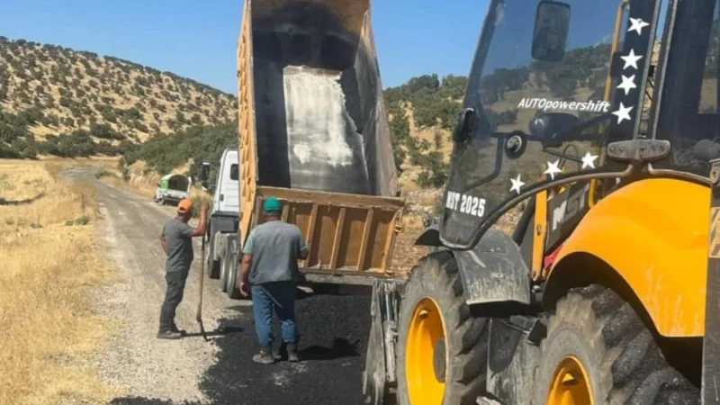 Mardin Savur'da Sancaklı Mahallesi'nin Yolları Onarıldı