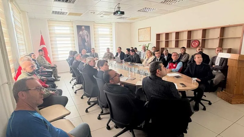 Menemen'de Afet Koordinasyon Kurulu Toplantısı Gerçekleştirildi