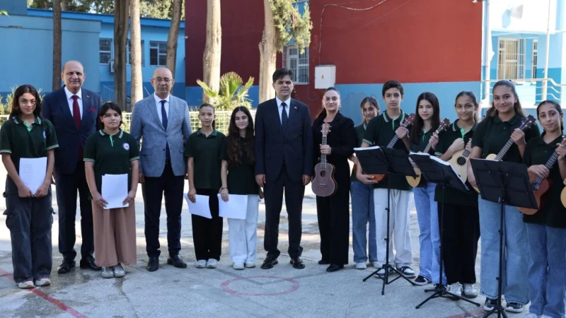 Mersin İl Millî Eğitim Müdürü Muhammed Özdemirci'den Okul Ziyareti