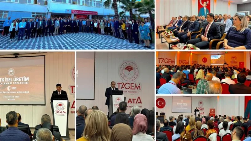 Mersin'de Bitkisel Üretim Planlaması İstişare Toplantısı Gerçekleştirildi