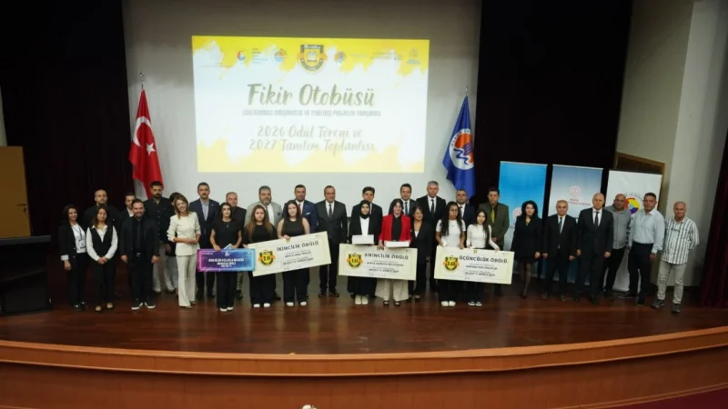 Mersin'de Liseler Arası Girişimcilik Yarışması'nda Ödüller Sahiplerini Buldu