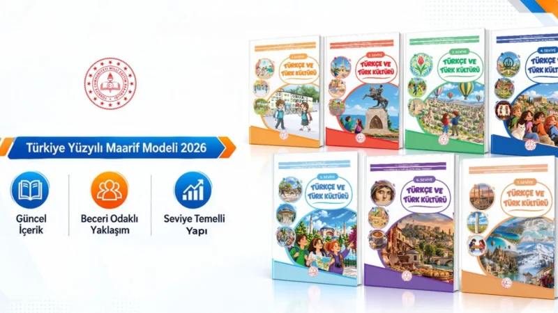 Millî Eğitim Bakanlığından Yurt Dışındaki Öğrenciler İçin Yeni Ders Kitabı Seti