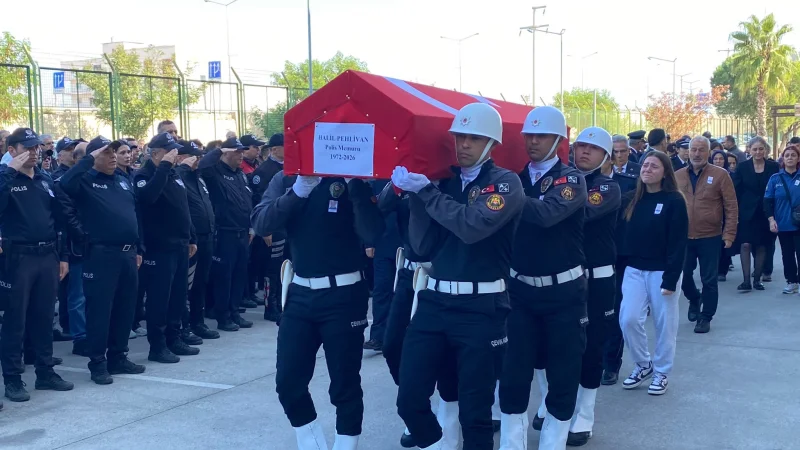 Nazilli'de Vefat Eden Polis Memuru İçin Cenaze Töreni Düzenlendi