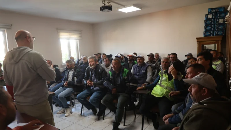 Nevşehir Belediyesi'nde Çalışanlara Yönelik İş Sağlığı ve Güvenliği Eğitimleri Sürüyor