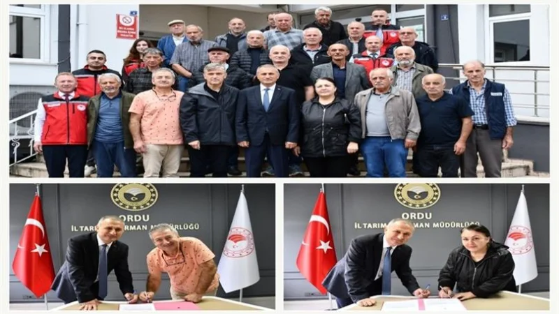 Ordu'da 223 Projeye 176,73 Milyon TL'lik Hibe Sözleşmeleri İmzalanmaya Başlandı