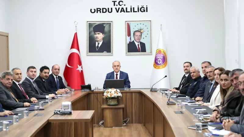 Ordu'da Cumhuriyet Bayramı Hazırlıkları Başladı