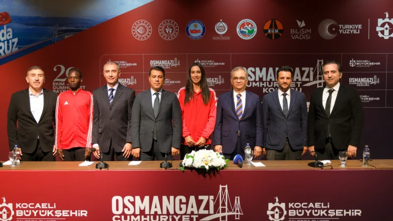 Osmangazi Köprüsü'nde Cumhuriyet Coşkusu: Uluslararası Koşu İçin Geri Sayım