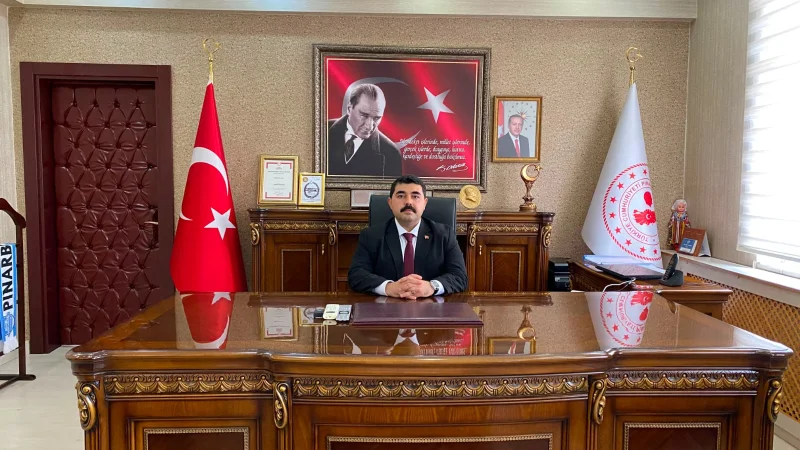 Pınarbaşı'nda Yeni Kaymakam Görevine Başladı