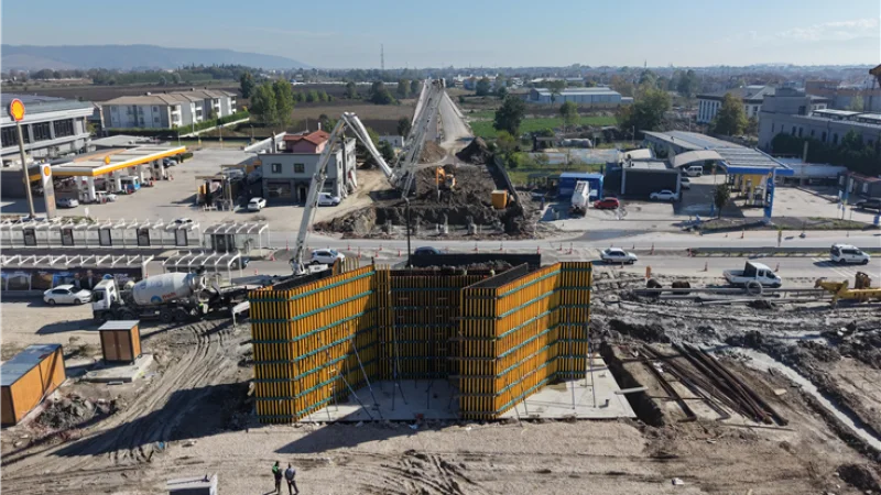 Sakarya'da Yenikent alternatif ulaşım projesinde kritik aşama
