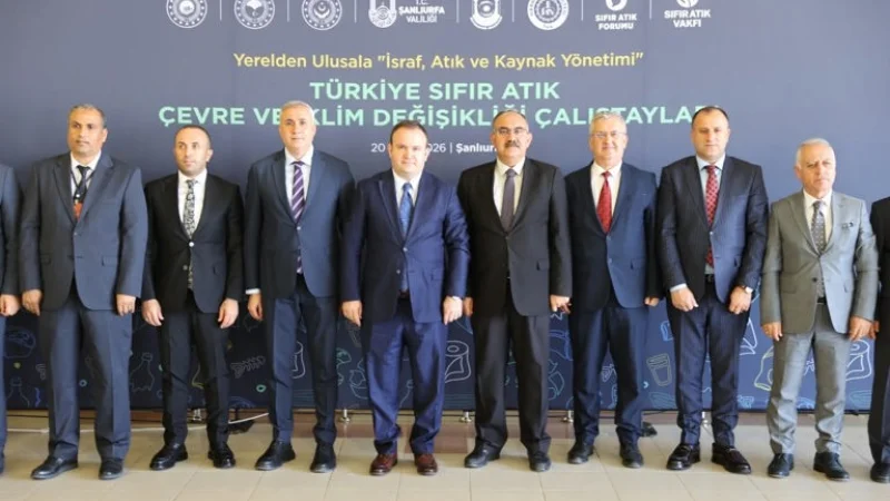 Şanlıurfa'da Sürdürülebilir Yarınlar İçin Sıfır Atık Çalıştayı Düzenlendi