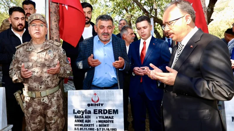 Siirt'te Derince Şehitleri Dualarla Anıldı