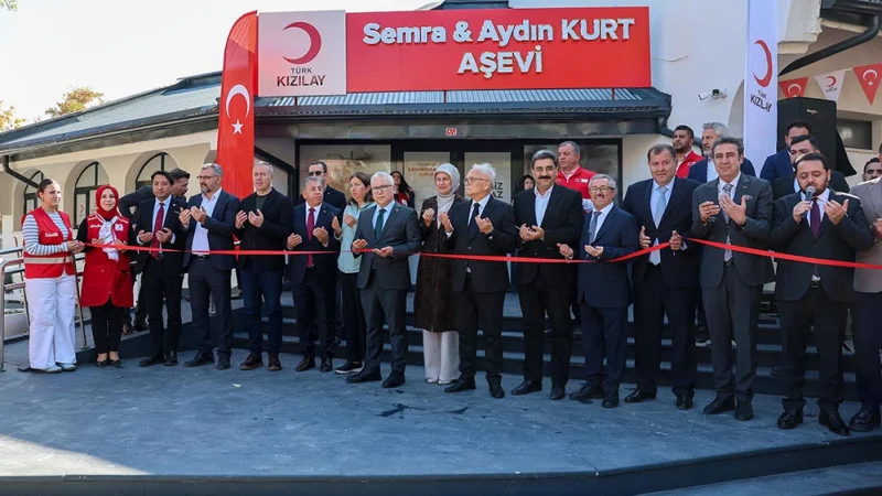 Sivas'ta Semra & Aydın Kurt Kızılay Aşevi Düzenlenen Törenle Hizmete Girdi