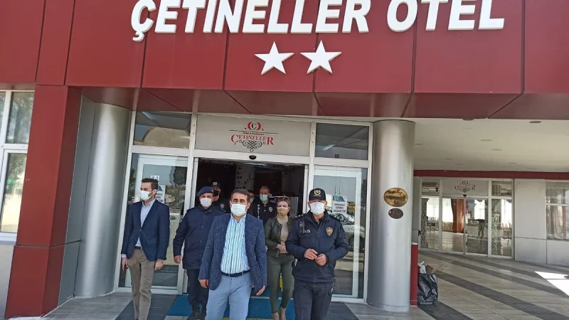 Torbalı'da Otellere Yönelik Kapsamlı Koronavirüs Denetimi