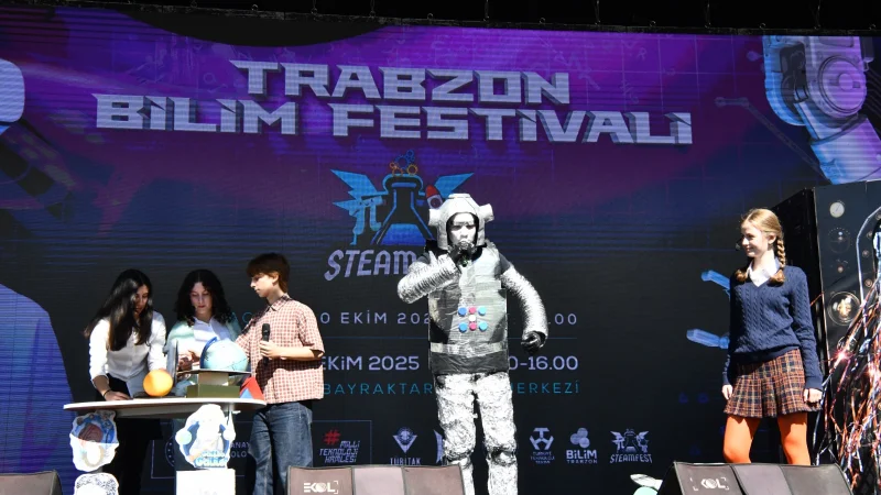 Trabzon'da BilimFest Başlıyor: 102 Atölye ve Savunma Sanayi Devleri Yer Alacak