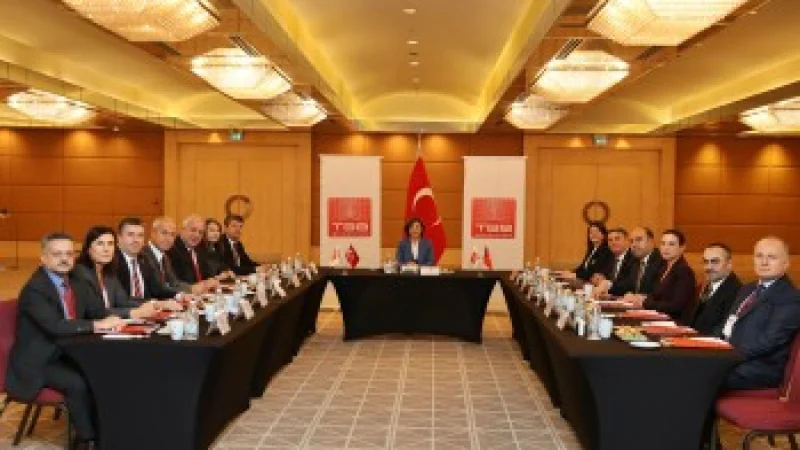 Türkiye Belediyeler Birliği Ekim Ayı Encümen Toplantısı Ankara'da Yapıldı