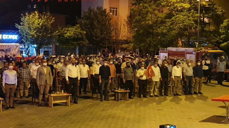 Tuzluca'da 15 Temmuz Demokrasi ve Milli Birlik Günü Anma Programı Düzenlendi
