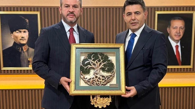 Ulaştırma ve Altyapı Bakan Yardımcısı Boyraz'dan Karabük Belediyesi'ne Ziyaret