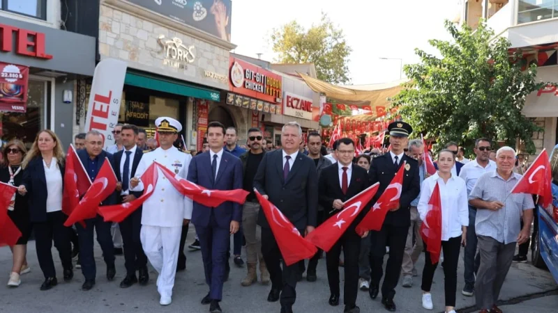 Urla'nın Düşman İşgalinden Kurtuluşunun 103. Yıl Dönümü Törenlerle Kutlandı
