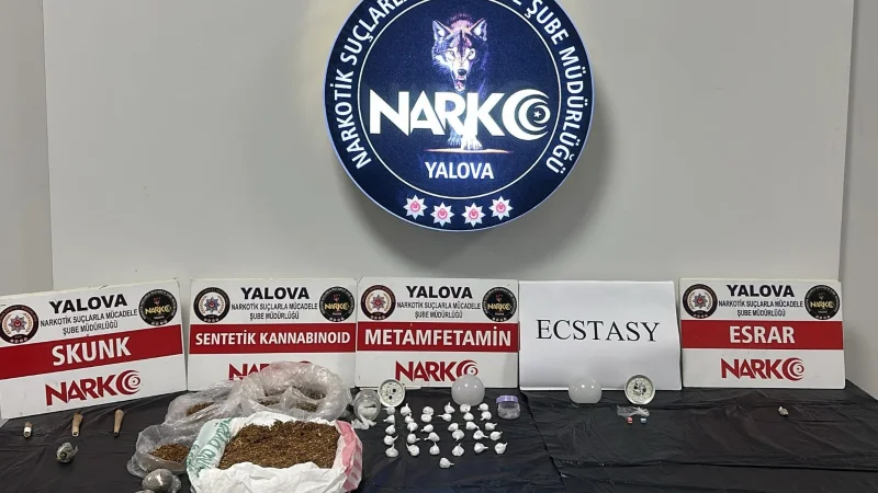 Yalova'da Düzenlenen Uyuşturucu Operasyonlarında 2 Şüpheli Tutuklandı