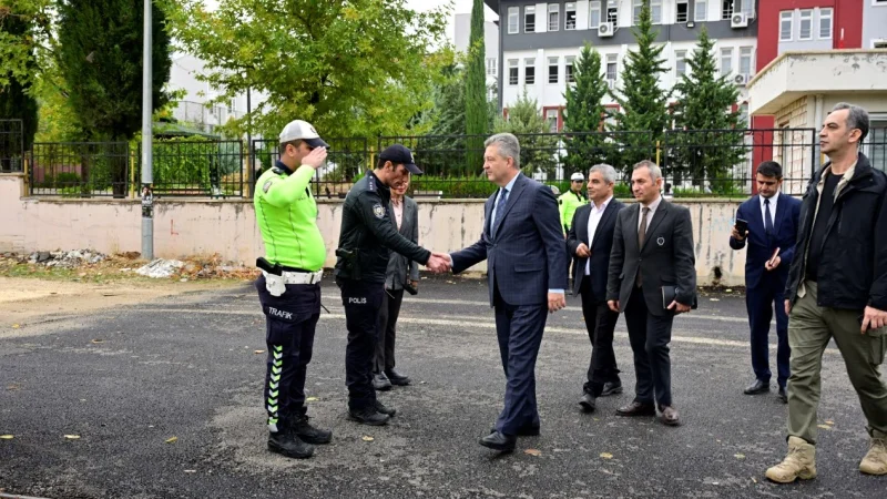 Adıyaman Emniyet Müdürü Arzum Nazman'dan Okullarda Güvenlik Denetimi