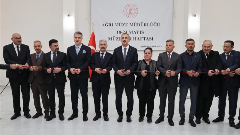 Ağrı Müzesi Müdürlüğü yeni hizmet binasında kapılarını açtı