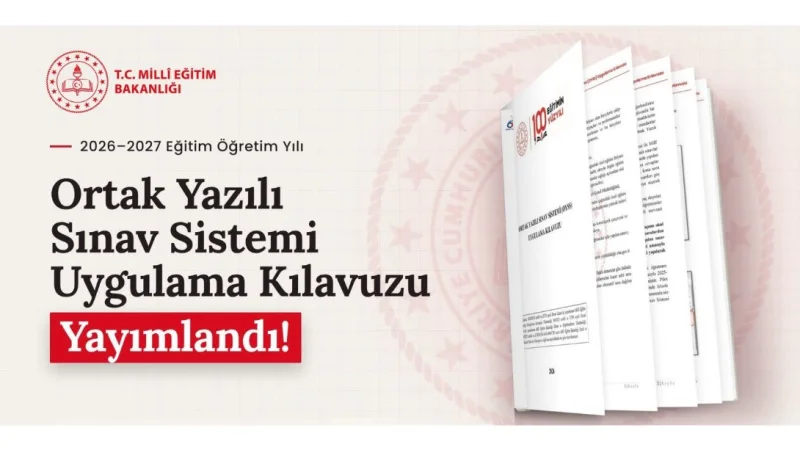 Amasya'da Ortaokul ve Liseler İçin Ortak Yazılı Sınav Sistemi Başlıyor