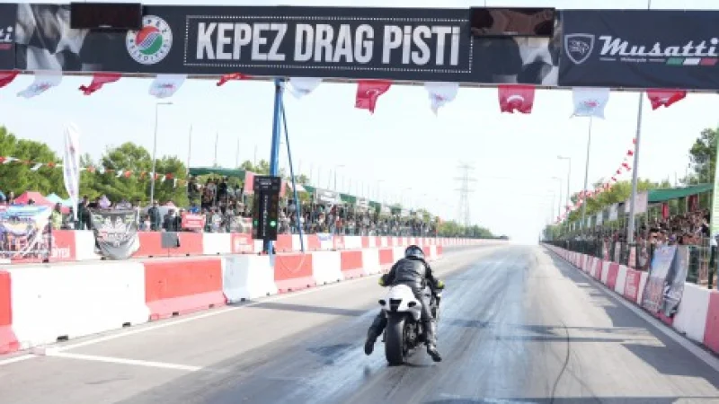 Antalya Kepez'de Motodrag Heyecanı: 4. Ayak Yarışları İçin Tarih Verildi