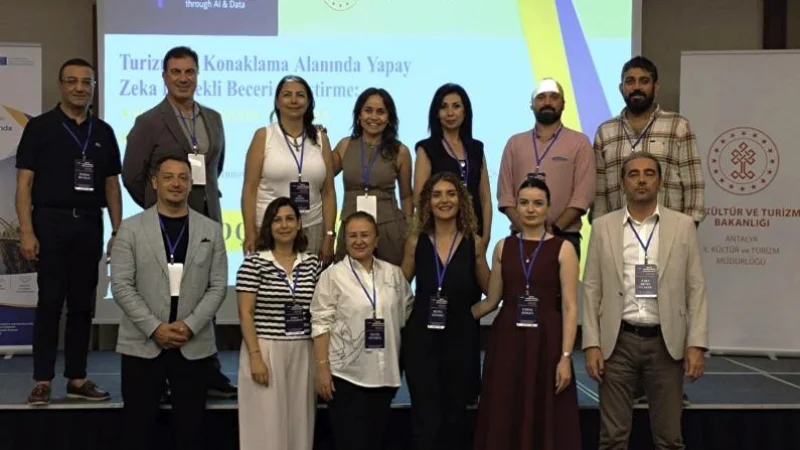 Antalya'da Turizmde Yapay Zeka Dönüşümü İçin Paydaş Çalıştayı Düzenlendi