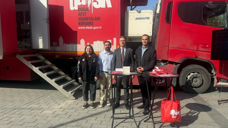 Avcılar'da DASK Bilgilendirme Tırı'na Ziyaret
