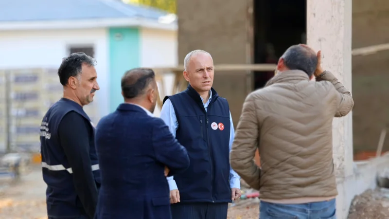 Bayburt'ta Sürdürülen Kamu Yatırımları Yerinde İncelendi