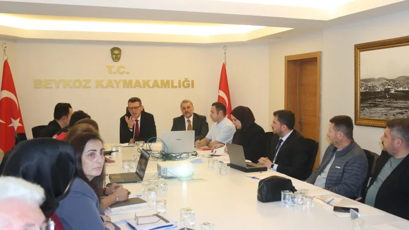Beykoz'da AFAD Deprem Tatbikatı Koordinasyon Toplantısı Düzenlendi
