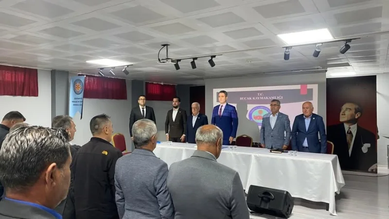 Bucak'ta Köylere Hizmet Götürme Birliği Meclis Toplantısı Yapıldı