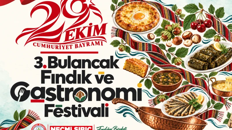 Bulancak'ta Cumhuriyet Coşkusu Fındık ve Gastronomi Festivali İle Kutlanacak