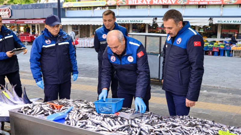 Burdur'da Su Ürünleri Satış Noktalarına Yönelik Denetimler Gerçekleştirildi