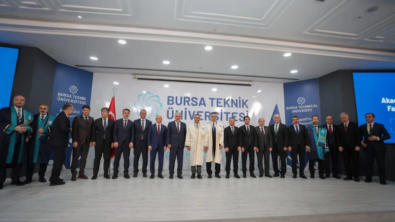 Bursa Teknik Üniversitesi 2026-2027 Akademik Yılı Açılış Töreni Yapıldı
