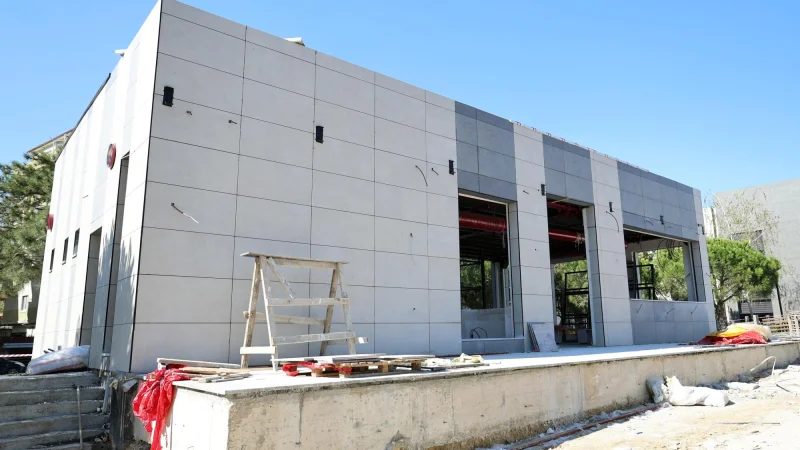 Çerkezköy’de Kent Kafe Projesinde Çalışmalar Sürüyor