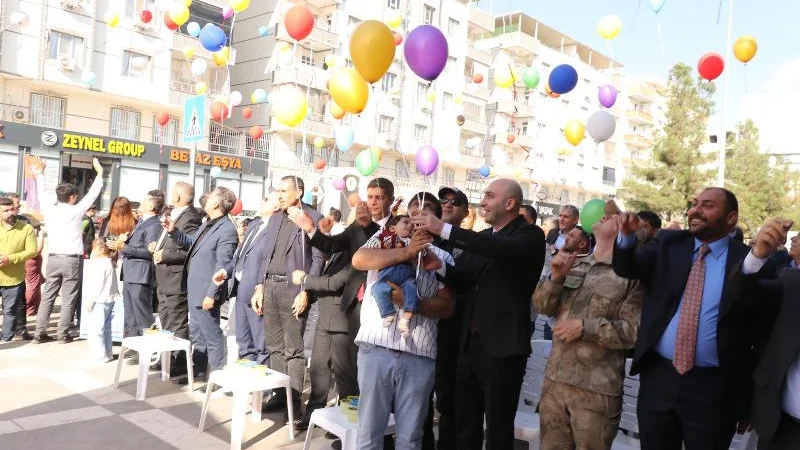 Ceylanpınar'da SMA hastası Asaf için yardım kermesi düzenlendi