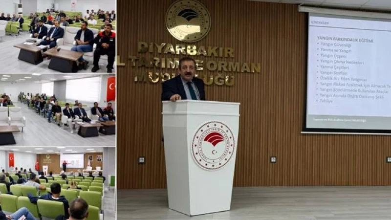 Diyarbakır'da Sivil Savunma Uzman ve Amiri Eğitimi Tamamlandı