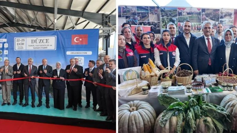 Düzce Tarım, Hayvancılık ve Sanayi Fuarı Kapılarını Ziyaretçilere Açtı